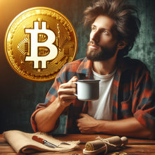 Lade das Bild in den Galerie-Viewer, Bitcoin Enamel Mug
